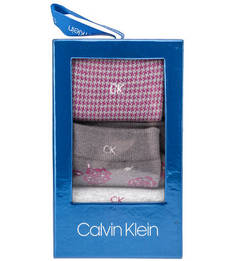 Комплект из трех пар хлопковых носков Calvin Klein