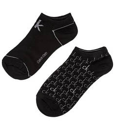 Комплект из двух пар черных носков Calvin Klein