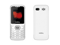 Сотовый телефон Nobby 110 White-Gray