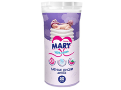 Ватные диски MARY Детские 50шт GL000796117