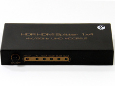 Сплиттер VCOM HDMI Splitter 1x4 2.0v DD424