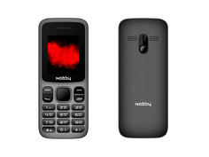 Сотовый телефон Nobby 101 Gray-Black