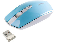 Мышь Perfeo Edge Light Blue USB PF-838-WOP-BL