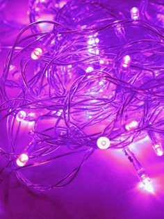 Гирлянда Космос Экономик Сетка 50 LED Violet KOC_GIR50LED_V