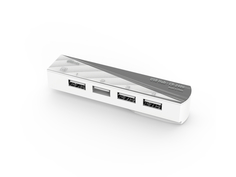 Хаб USB Ritmix CR-2406 USB 4-ports White