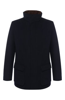 Утепленная куртка из кашемира на молнии с капюшоном Loro Piana