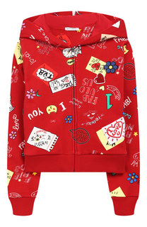 Хлопковый кардиган с капюшоном Dolce & Gabbana
