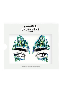 Патч для лица «маска» с зелеными кристаллами Twinkle Daughters