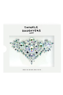 Патч для тела «треугольник» с кристаллами мультиколор Twinkle Daughters