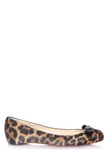 Балетки из кожи пони Simplenodo flat Christian Louboutin
