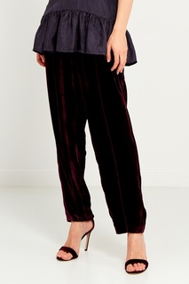 Бархатные брюки Nina Ricci