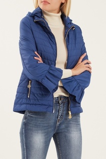 Синяя стеганая куртка Roberta Biagi