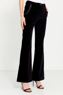 Черные расклешенные брюки Mila Marsel