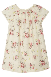Платье с цветочным принтом Bonpoint