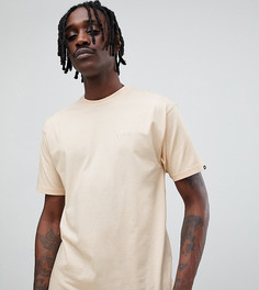 Бежевая футболка с маленьким логотипом Vans эксклюзивно для ASOS - Бежевый