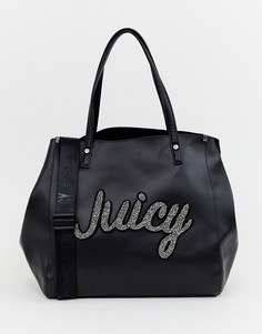 Мягкая сумка-тоут Juicy Couture - Черный
