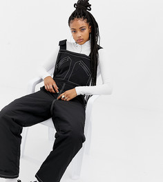 Нейлоновый комбинезон с карманами на молнии COLLUSION - Черный