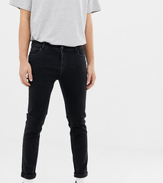 Черные выбеленные джинсы скинни Reclaimed Vintage The 90 - Черный