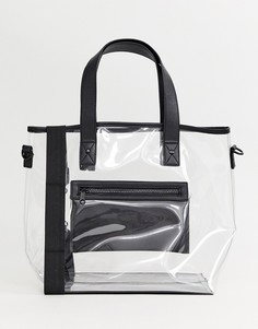 Прозрачная сумка-шоппер Prettylittlething - Мульти