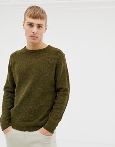 Джемпер цвета хаки Burton Menswear - Зеленый