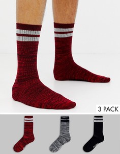 Набор из 3 пар носков с полосками Ben Sherman - Мульти