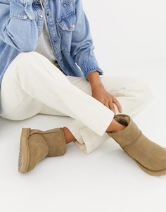 Ботинки оливкового цвета Ugg Classic - Зеленый