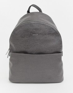 Структурированный рюкзак угольного цвета Matt & Nat - Серый