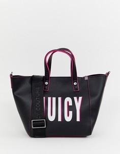 Сумка-тоут с логотипом Juicy Couture - Черный