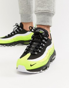 Зеленые премиум-кроссовки Nike Air Max 95 538416-701 - Зеленый