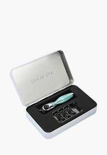Набор для бритья Shave Lab SEIS Ocean Breeze- P.6 для мужчин Океанский бриз/серебр, комплект 6 лезвий х 4шт