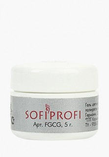 Гель-лак для ногтей Sofiprofi (перламутровая с эффектами) 80 серебро