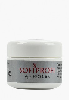 Гель-лак для ногтей Sofiprofi (перламутровая с эффектами) 92 бордовый