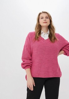 Пуловер LOST INK PLUS V NECK JUMPER WITH BLOUSON SLEEVE