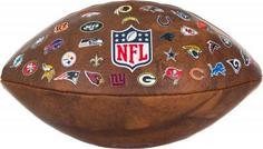 Мяч для американского футбола Wilson NFL 32 TEAM LOGO, размер Official