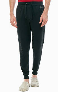 Домашние черные брюки с карманами Calvin Klein