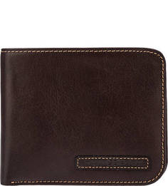 Кожаное портмоне коричневого цвета Sergio Belotti