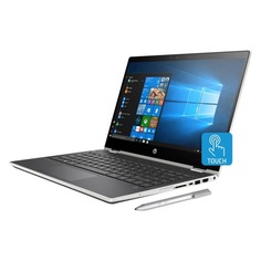 Ноутбук-трансформер HP Pavilion x360 14-cd0003ur, 14&quot;, IPS, Intel Core i3 8130U 2.2ГГц, 4Гб, 1000Гб, Intel UHD Graphics 620, Windows 10, 4GZ82EA, серебристый