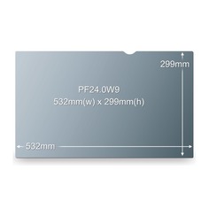 Пленка защиты информации для монитора 3M PF240W9B (7100011180) 24&quot; черный
