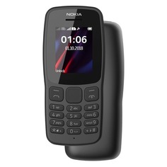 Мобильный телефон NOKIA 106, серый