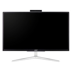 Моноблок ACER Aspire C22-820, 21.5&quot;, Intel Pentium Silver J5005, 4Гб, 128Гб SSD, Intel UHD Graphics 605, Endless, серебристый и черный [dq.bcmer.004]