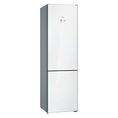 Холодильник BOSCH KGN39LW31R, двухкамерный, белое стекло