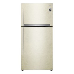 Холодильник LG GR-H762HEHZ, двухкамерный, бежевый