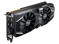 Видеокарта ASUS GeForce RTX 2070 Advanced 1410Mhz PCI-E 3.0 8192Mb 14000Mhz 256 bit Display Port HDMI HDCP DUAL-RTX2070-A8G