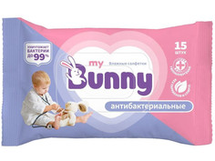 Салфетки My Bunny Антибактериальные 15шт GL000792269