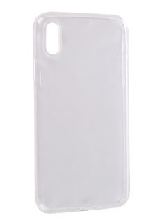 Аксессуар Чехол SkinBox Slim Silicone Dustproof для Apple iPhone X Transparent T-S-AIX-008