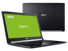 Ноутбук Acer Aspire A517-51G-309T NX.GVPER.007 Black (Intel Core i3-7020U 2.3 GHz/6144Mb/1000Gb/No ODD/nVidia GeForce MX130 2048Mb/Wi-Fi/Cam/17.3/1920x1080/Windows 10 64-bit)