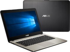 Ноутбук ASUS X441UA-WX146T 90NB0C91-M08090 Black (Intel Core i3-6006U 2.0 GHz/4096Mb/1000Gb/DVD-RW/Intel HD Graphics/Wi-Fi/Bluetooth/Cam/14.0/1366x768/Windows 10 64-bit)