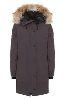 Пуховая парка Shelburne с меховой отделкой капюшона Canada Goose