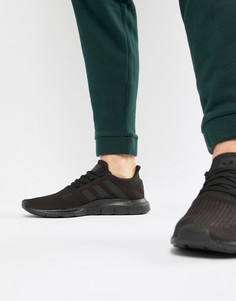 Черные кроссовки adidas Originals Swift Run - Черный