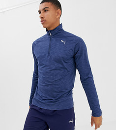 Топ с молнией Puma Core Run - Черный